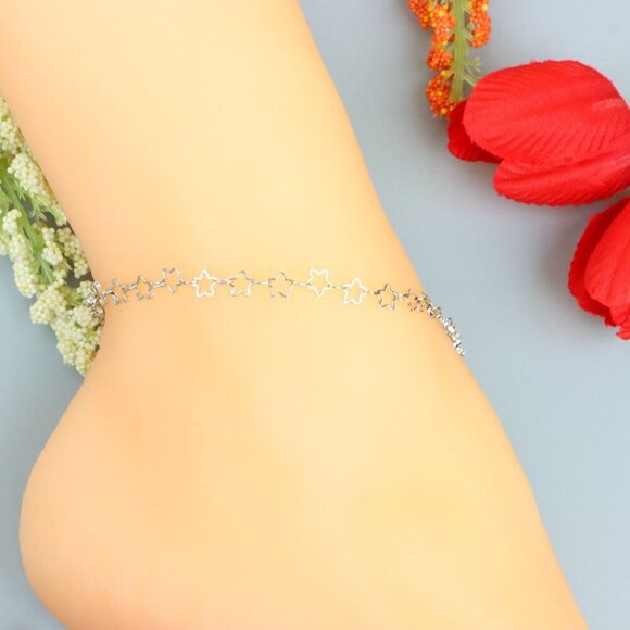 "Handmade Anklet – A Stylish Choice for Women, Thoughtful Gift Idea, EVCH1706 - Picture 6 of 10